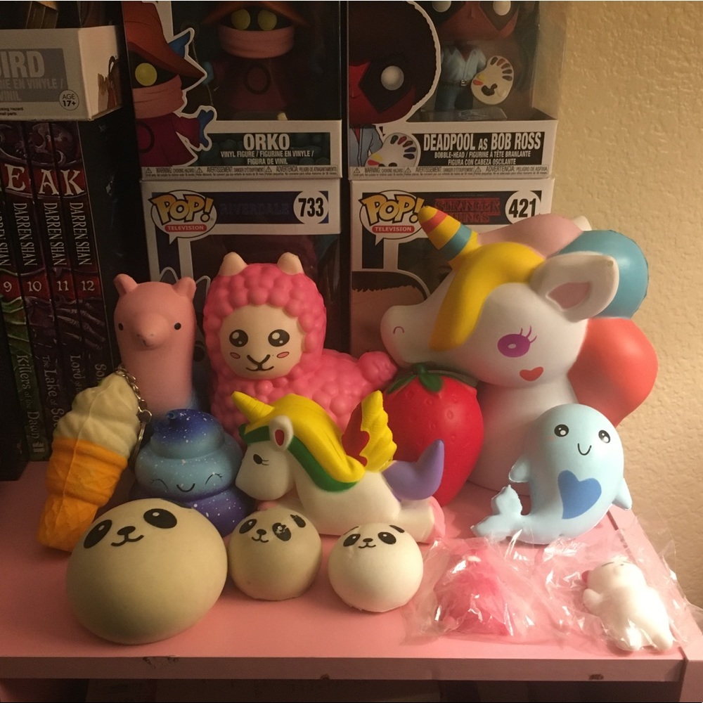 Lot of squishes